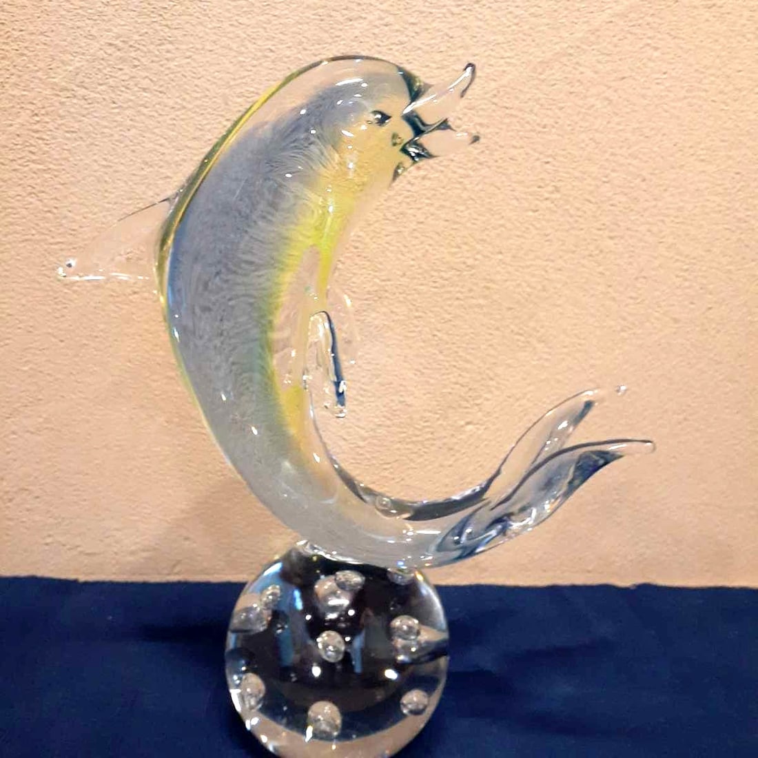 Murano Glass V.Nason & C Dolphin Figurine Art Glass Italy Hand Blown Vintage: Murano Glass V.Nason & C Dolphin Figurine Art Glass Italy Hand Blown Vintage Item Specifics: Brand: Murano Antique: Yes Type: Figurine Style: Mid-Century Modern Material: Glass Production Technique: H