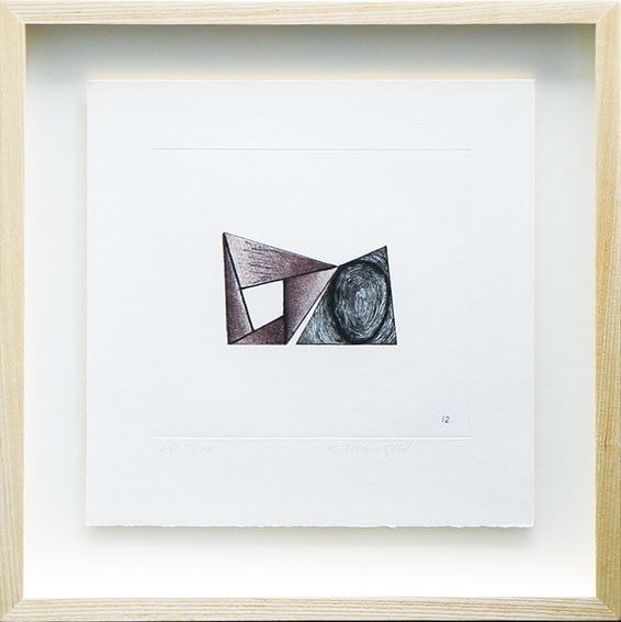 Mangold Robert Pages 12 Signed Etching AP 10 1989 Art Minimalist (1 of 10)