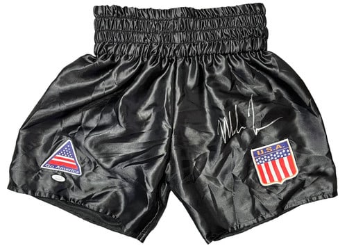 Mike Tyson Autographed Boxing Trunks (JSA) (1 of 1)