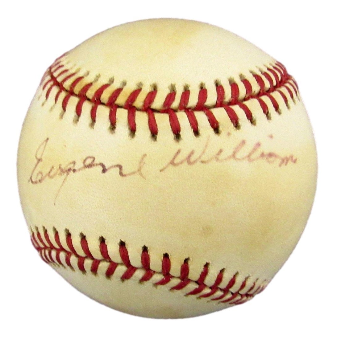 Eugene Williams Autographed ONL Baseball Negro League Memphis Red Sox JSA 180302: Eugene Williams Autographed ONL Baseball Negro League Memphis Red Sox JSA 180302 Item Specifics: Sport: Baseball Product: Ball Original/Reprint: Original Autograph Authentication: JSA Team: Memphis Re