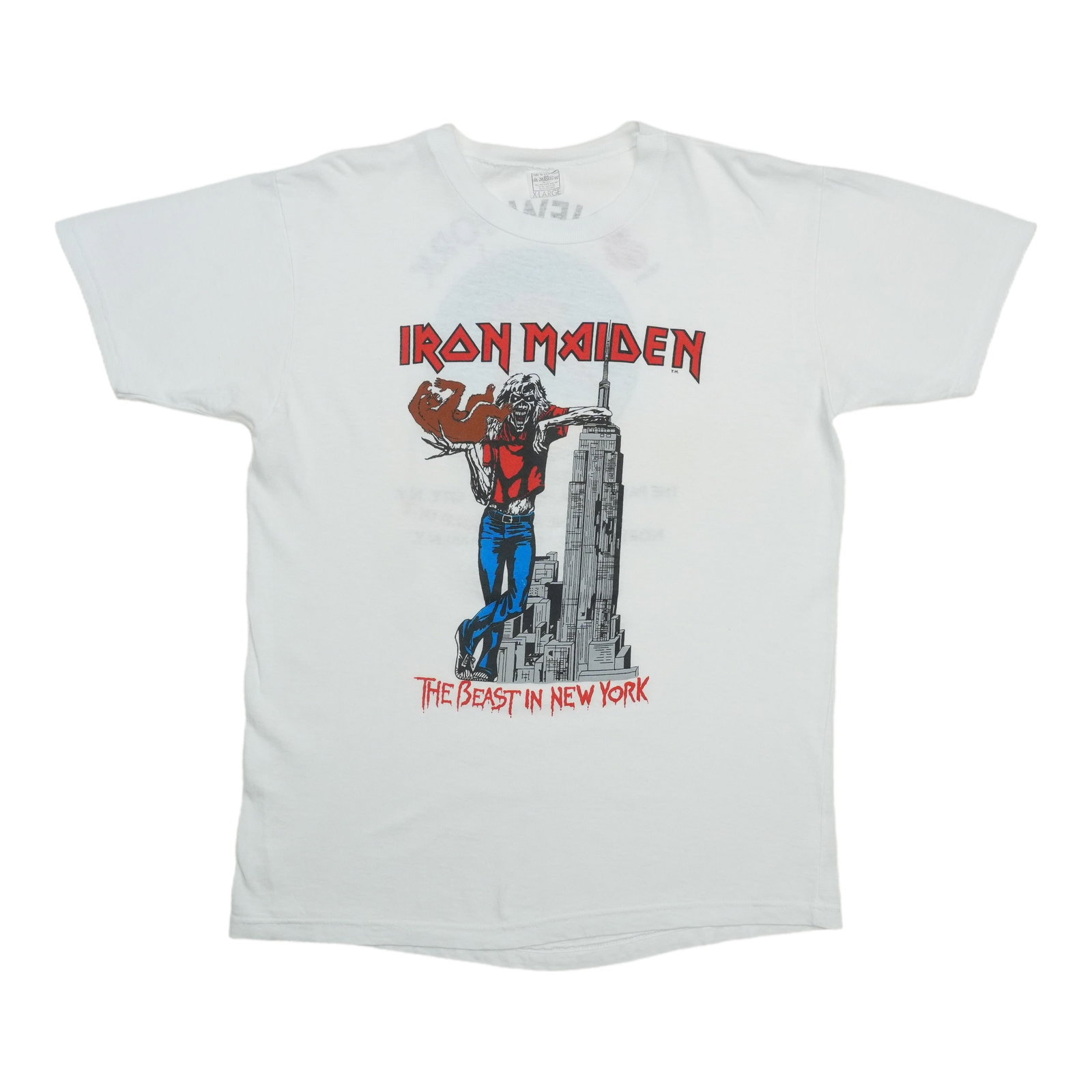 1982 Iron Maiden The Beast in New York Shirt (1 of 5)