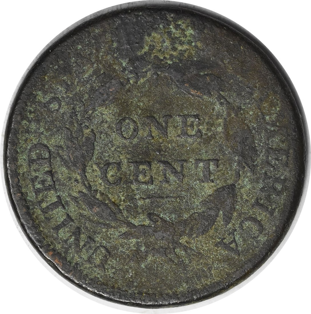 Uncertified large cent from 1812 - 2
