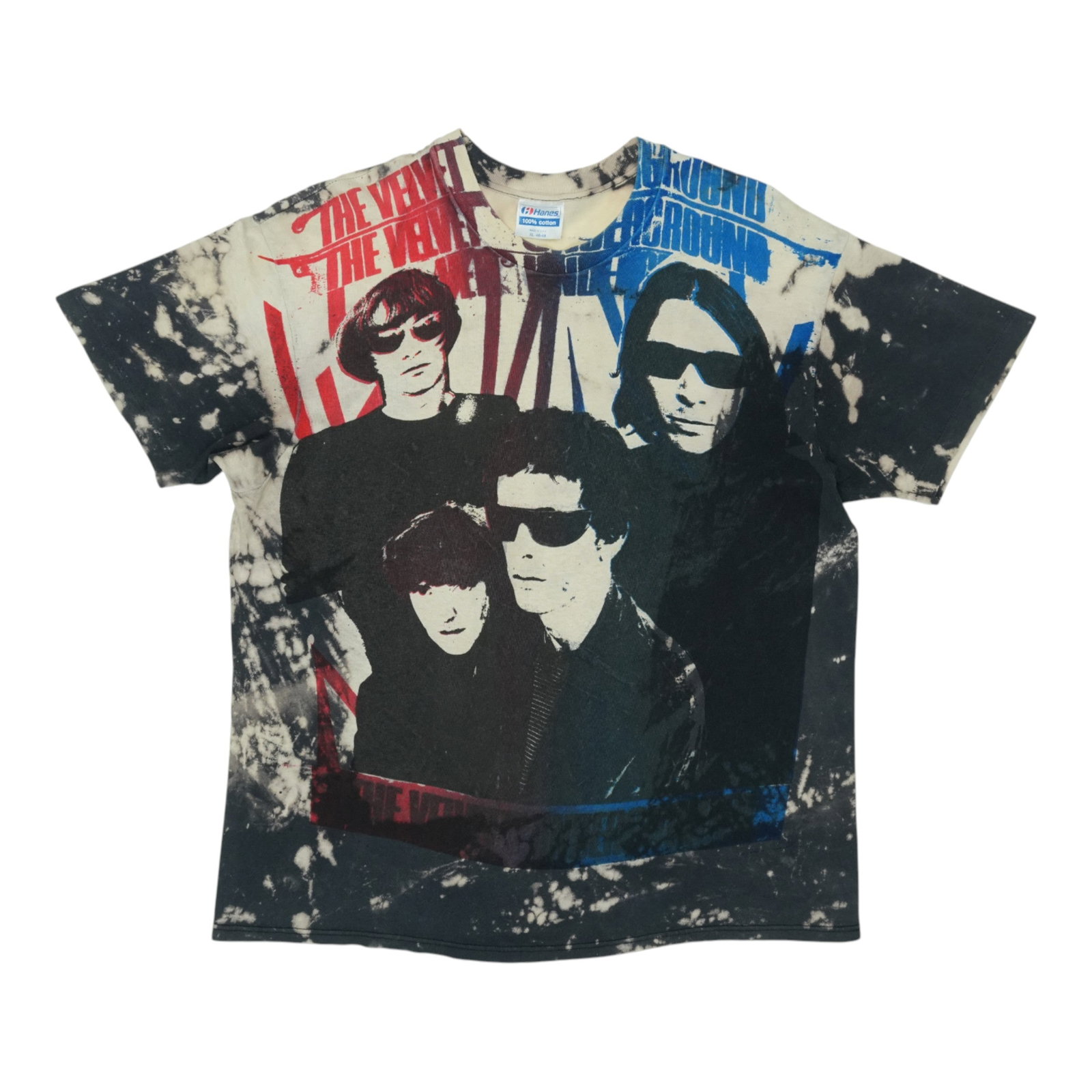 1980s Velvet Underground Mosquiothead Shirt: 1980s Velvet Underground Mosquiothead Shirt The iconic Mosquiothead shirt from the Velvet Underground's 1980s era is a must-have for fans of the band. This vibrant, velvet-finish tee features the unmi