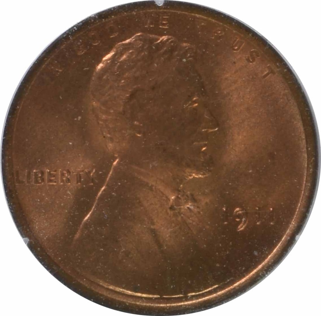 Lincoln Cent MS66RD PCGS - 2