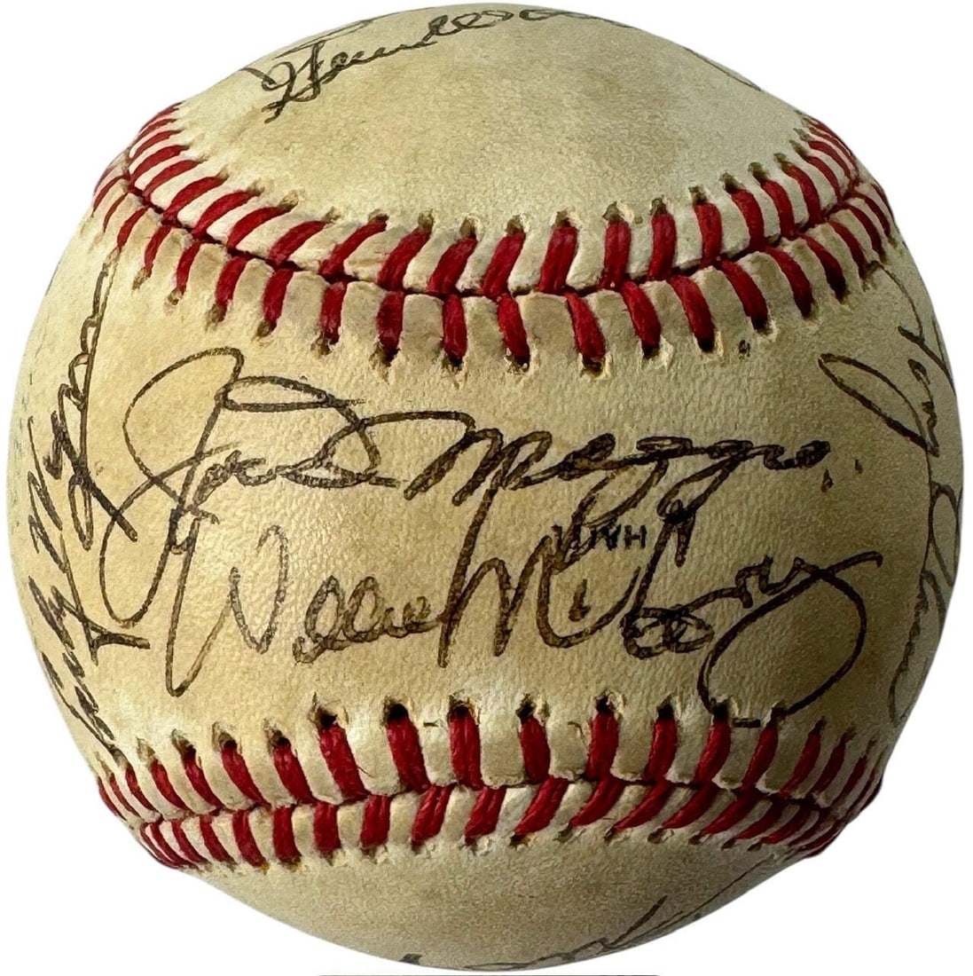 Hall Of Famers and Stars Old Timers Classic Autographed Official Baseball (JSA): Hall Of Famers and Stars Old Timers Classic Autographed Official Baseball (JSA) This Rawlings National Old Timers Classic baseball boasts an impressive array of signatures from Hall of Famers and Star