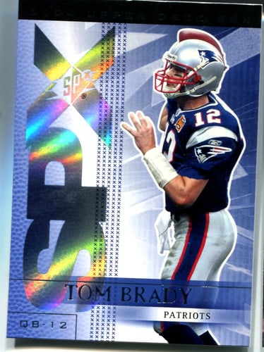 SPX card Tom Brady 2004 Upper Deck: SPX card Tom Brady 2004 Upper Deck Item Specifics: Tom Brady 2004 Upper Deck SPX Card Product Disclaimer: Not affiliated with any team or league. Signatures are unverified unless a certificate is stat