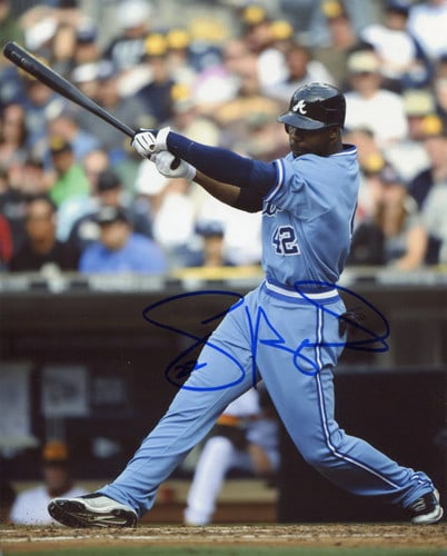 Jason Heyward Autographed Hitting 8x10 Photo: Jason Heyward Autographed Hitting 8x10 Photo Item Specifics: Signed in blue sharpie across the front of the photo Jason is crushing the ball while playing with the Atlanta Braves Item is authenticated