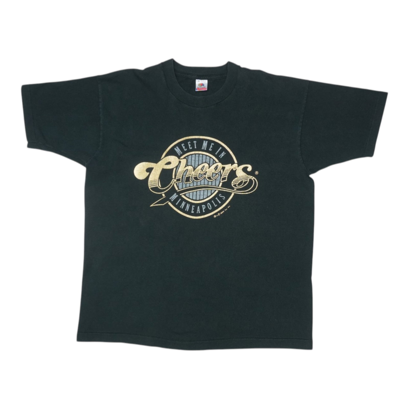 1994 Cheers Minneapolis Shirt: 1994 Cheers Minneapolis Shirt Authentic 1994 Cheers Minneapolis Shirt, featuring the beloved sitcom's iconic logo and design. This vintage tee has been carefully preserved to showcase its original