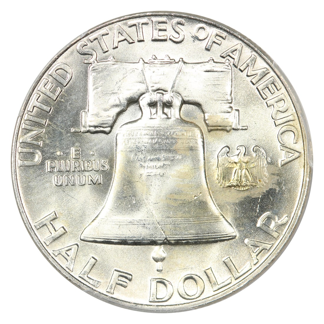 1962 50C PCGS MS63FBL - Franklin Half Dollar - 4