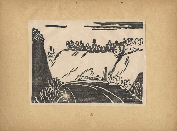 Ebata Yoshiichi 1933 Woodblock Print Landscape of Miyayama Japanese Art: Ebata Yoshiichi 1933 Woodblock Print Landscape of Miyayama Japanese Art Item Specifics: Artist: Ebata Yoshiichi Subject: Landscape Material: Paper Style: Japanese Size: 13.5 x 18 cm Year Of Production