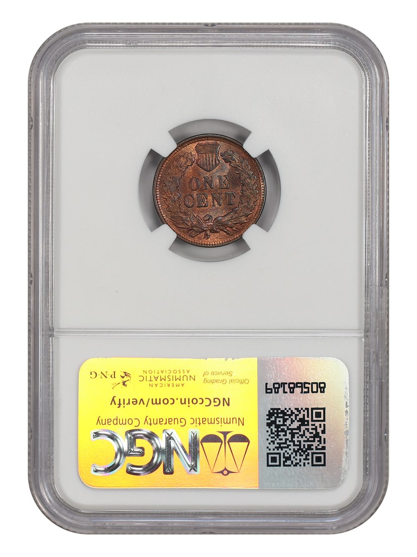 1907 1C NGC MS64BN - Indian Cent - 2