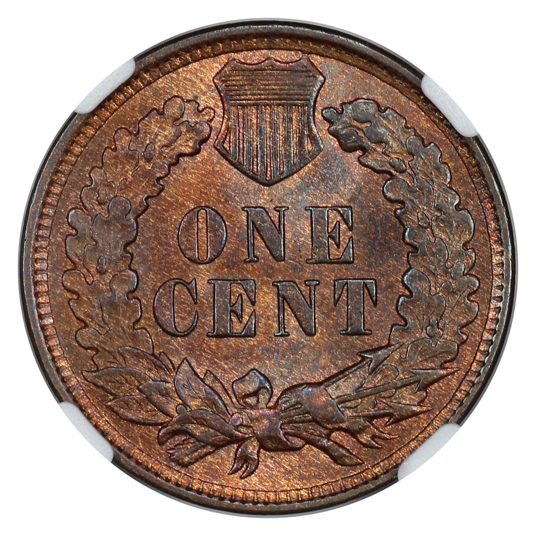 1907 1C NGC MS64BN - Indian Cent - 4