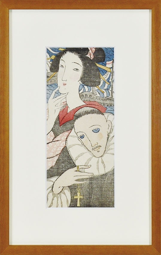 Yumeji Takehisa Woodblock Print Maria Kannon 1924 Art Deco Fujin Graph (1 of 6)