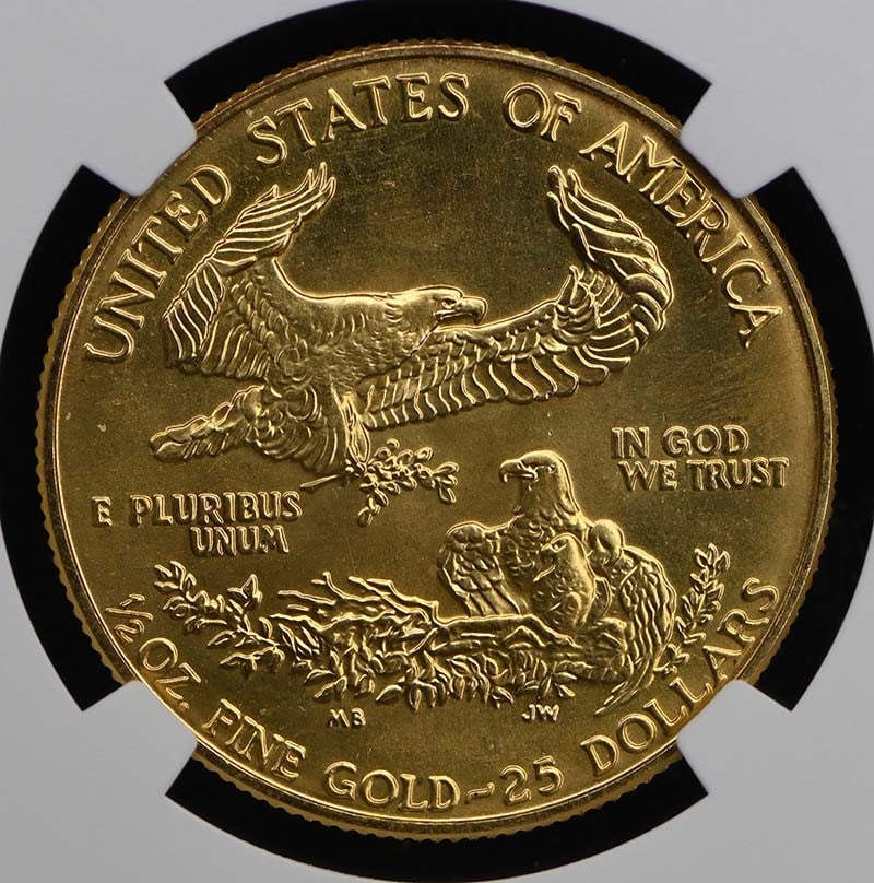 1990 EAGLE G$25 NGC MS69 - 3