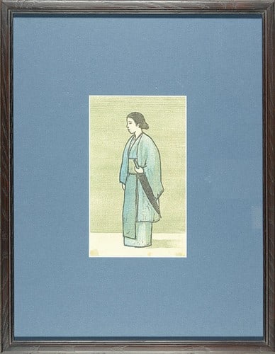 Ogawa Tatsuhiko Madwoman 1954 Japanese Woodblock Print Framed Sosaku Hanga: Ogawa Tatsuhiko Madwoman 1954 Japanese Woodblock Print Framed Sosaku Hanga Item Specifics: Artist: Ogawa Tatsuhiko Subject: Expressionist Portrait Material: Ink on Washi Paper Style: Japanese Size: 18