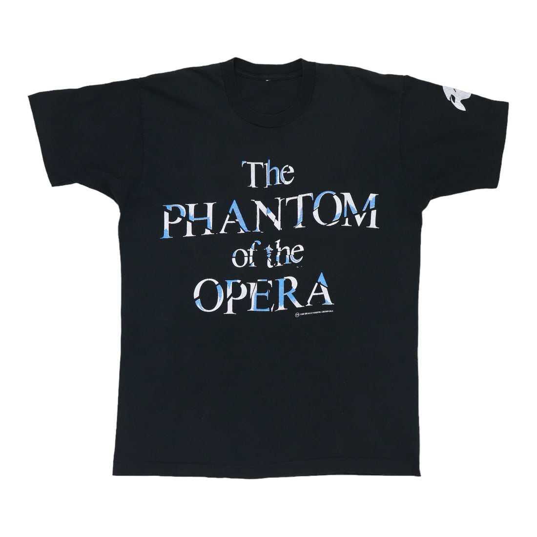 Phantom of The Opera Shirt from 1990s: Phantom of The Opera Shirt from 1990s The Phantom of the Opera shirt from the 1990s is a unique and iconic piece, featuring a striking design inspired by the classic musical. With its bold colors and 