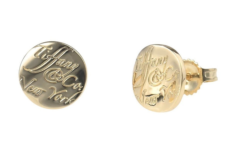 Tiffany Co Notes New York Round 18k Yellow Gold Stud Earrings Gift Jewelry: Tiffany Co Notes New York Round 18k Yellow Gold Stud Earrings Gift Jewelry Item Specifics: Antique: No Shape: Round Closure: Butterfly Occasion: Anniversary Birthday Christening Christmas Confirmation