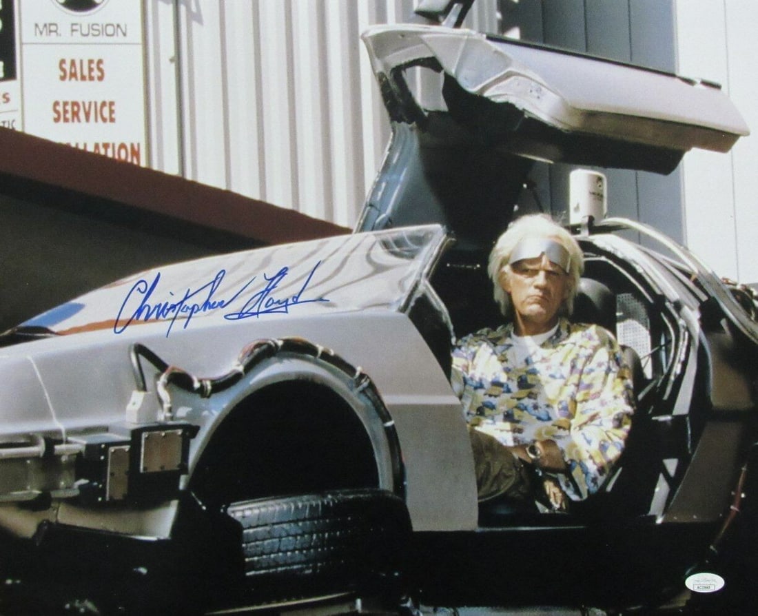 Lloyd Autographed Back To The Future 16x20 Photo By JSA Christopher: Lloyd Autographed Back To The Future 16x20 Photo By JSA Christopher Item Specifics: Autograph Authentication: JSA Industry: Movies Original/Reproduction: Original Original/Reprint: Original Product: P