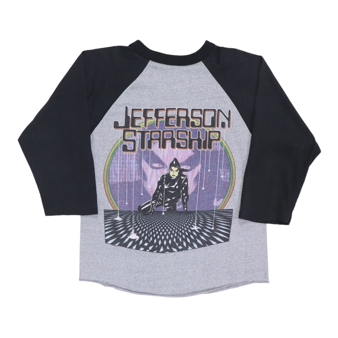 1981 Jefferson Starship Tour Jersey Shirt: 1981 Jefferson Starship Tour Jersey Shirt Authentic 1981 Jefferson Starship Tour Jersey Shirt, featuring the iconic band's logo and tour graphics. This vintage tee has been carefully preserved to main
