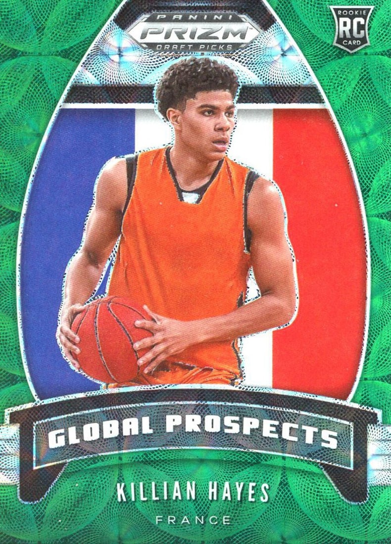 Killian Hayes 2020 Panini Prizm Rookie Card (1 of 2)