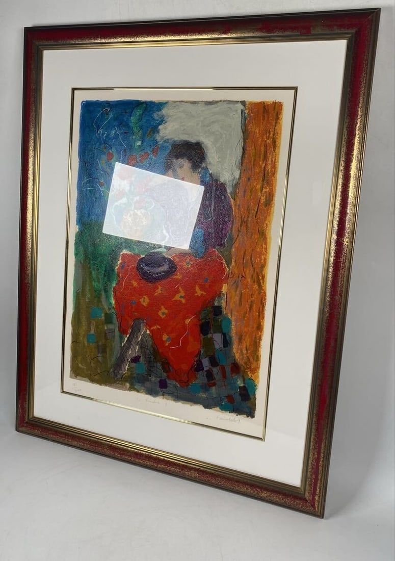 Roy Fairchild Serigraph Portrait Print Signed ED350 Framed Authentic (1 of 10)