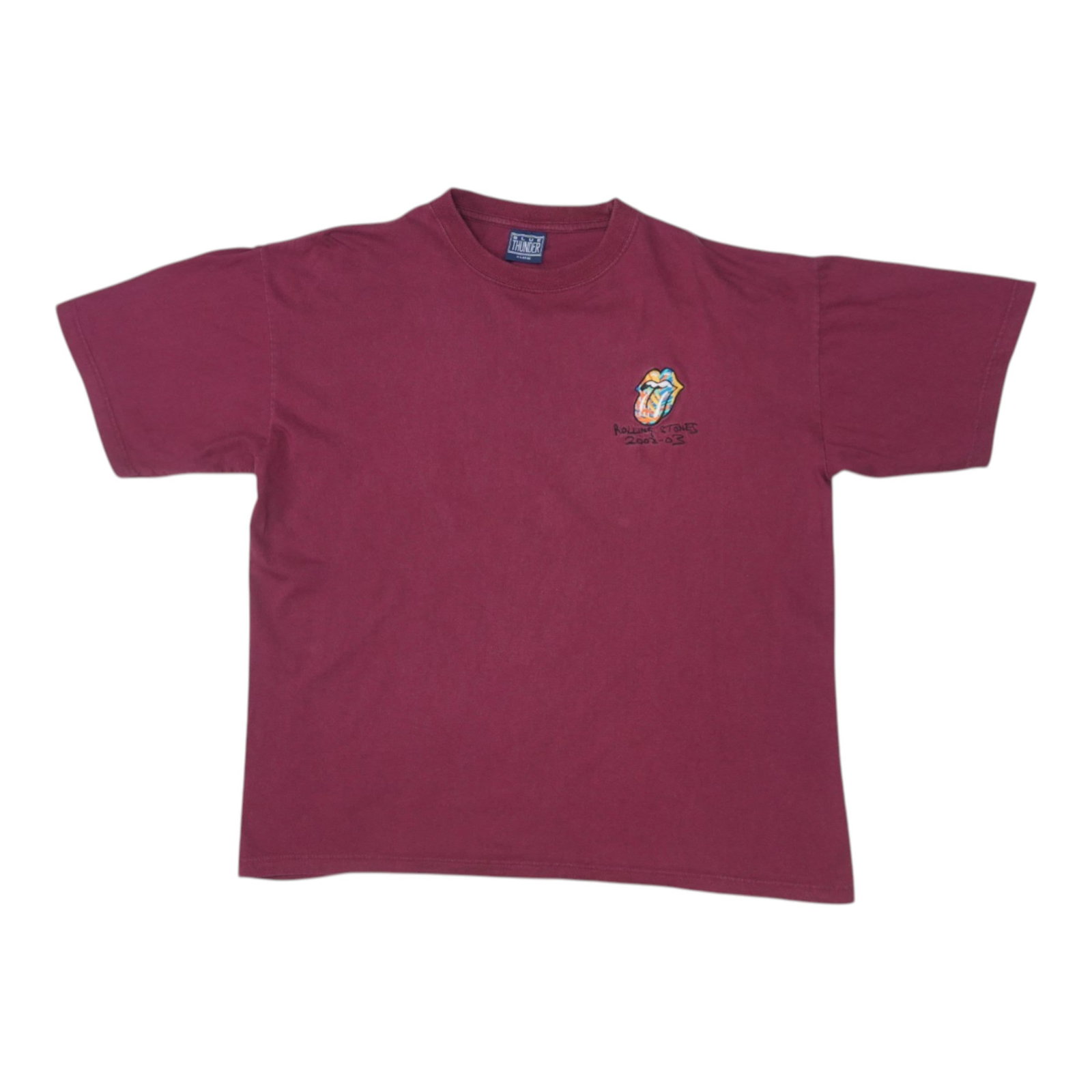 Stones Rolling Emroidered Shirt: Stones Rolling Emroidered Shirt Unique Rolling Stones embroidered shirt, featuring iconic designs and graphics from the legendary rock band. This vintage-inspired tee showcases high-quality embroidery