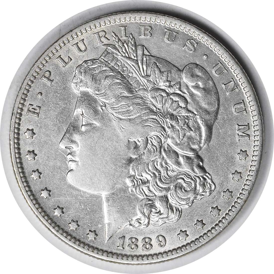 Uncertified VAM 1A EF Clashed 1889 O Morgan Dollar: Uncertified VAM 1A EF Clashed 1889 O Morgan Dollar The 1889 O Morgan Dollar boasts an EF grade, indicating its exceptional condition. This circulated coin features a unique clashed design, adding to i