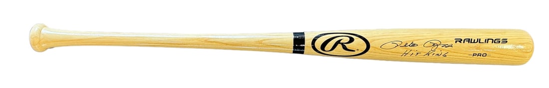 Rawlings Big Stick Ash Bat Autographed By Pete Rose (1 of 2)