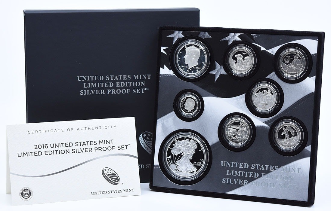 2016 Limited Edition Silver Proof Set in Original Government Packaging: 2016 Limited Edition Silver Proof Set in Original Government Packaging The 2016 Limited Edition Silver Proof Set in Original Government Packaging features the American Eagle strike, showcasing excepti