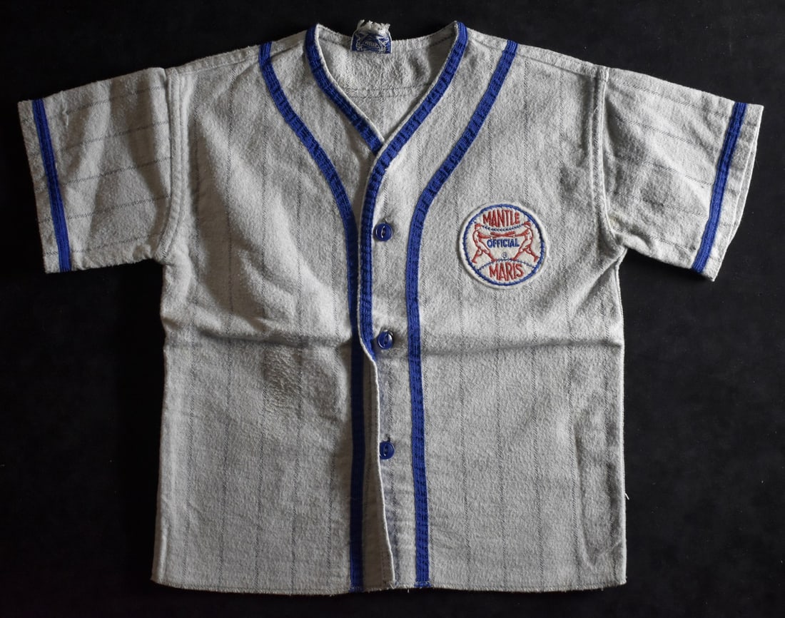 Mickey Mantle/ Roger Maris "Official" Gray Children's Uniform c.1960s 211285 (1 of 3)