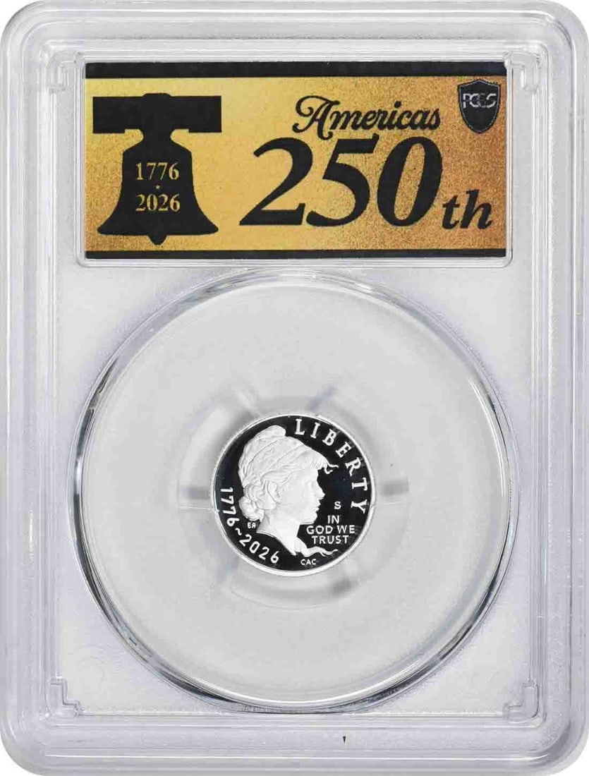 2026-S Emerging Liberty Ag Silver Dime 1776-2026 PR70DCAM FS PCGS Anniv Label: 2026-S Emerging Liberty Ag Silver Dime 1776-2026 PR70DCAM FS PCGS Anniv Label 2026-S Emerging Liberty Ag Silver Dime features a striking design, showcasing the iconic Roosevelt portrait. This PR70DCAM