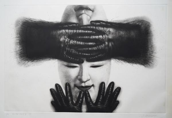 Folklore II Mezzotint Print White Signed Atsuo Sakazume 1987 Large 1 Ltd 35: Folklore II Mezzotint Print White Signed Atsuo Sakazume 1987 Large 1 Ltd 35 Item Specifics: Artist: Atsuo Sakazume Subject: Abstract White Folklore Material: Paper Mezzotint Copperplate Style: Japanes