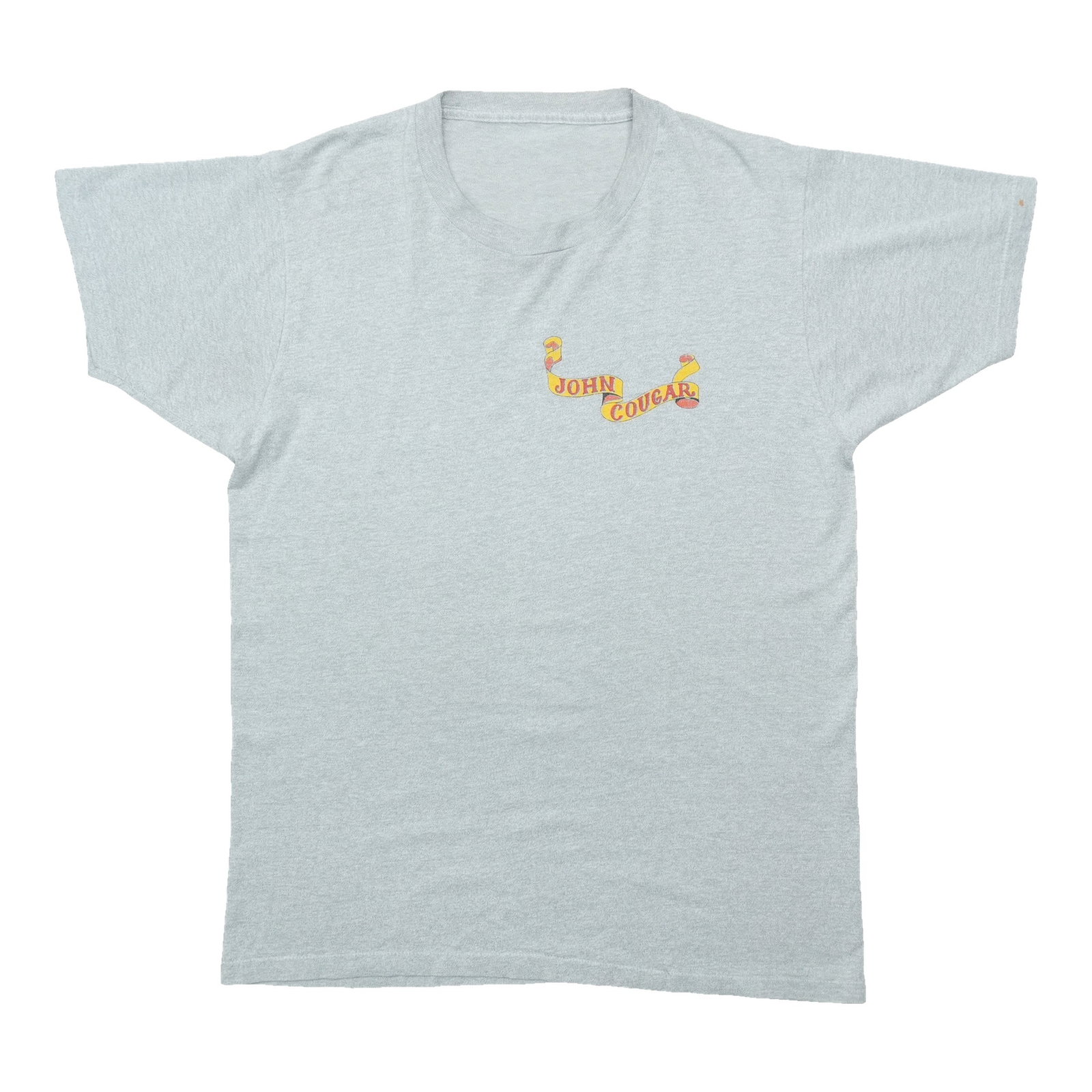 1980s John Cougar Shirt: 1980s John Cougar Shirt Authentic 1980s John Cougar shirt, featuring the iconic band logo and classic rock aesthetic. This vintage tee has been carefully preserved to retain its original charm and nos