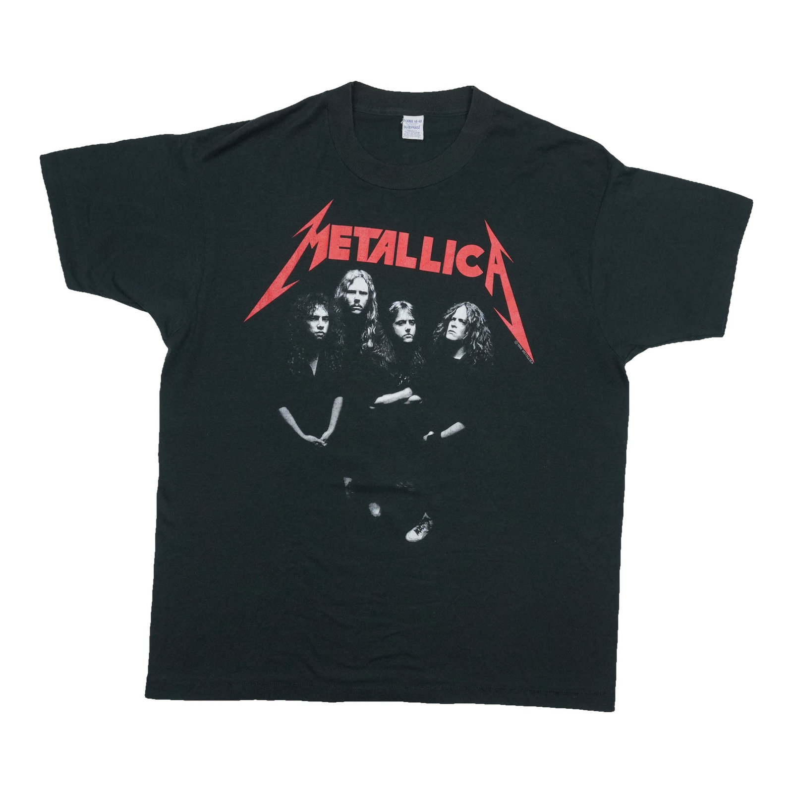 1980s Metallica And Justice For All Shirt: 1980s Metallica And Justice For All Shirt Metallica's iconic And Justice For All tour shirt from the 1980s - a rare and nostalgic piece for fans of the legendary metal band. This vintage tee features 