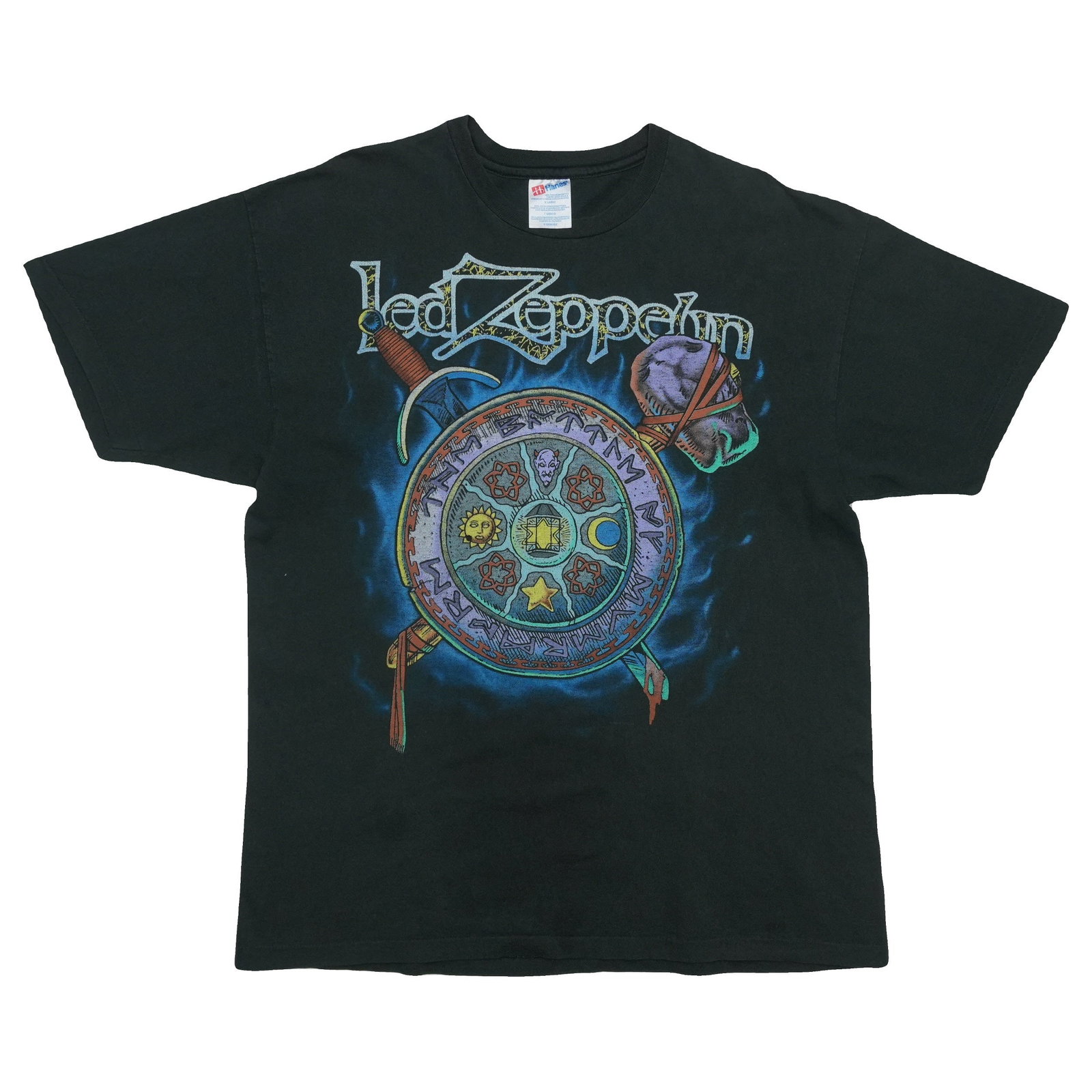 Led Zeppelin Shirt: Led Zeppelin Shirt Authentic Led Zeppelin Shirt. This vintage shirt features the iconic band's logo and design, making it a must-have for fans of rock music. A great addition to any collection, its co