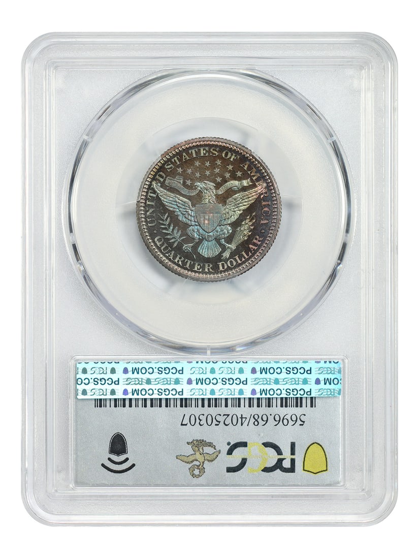 PCGS PR68 25C 1910 - 2