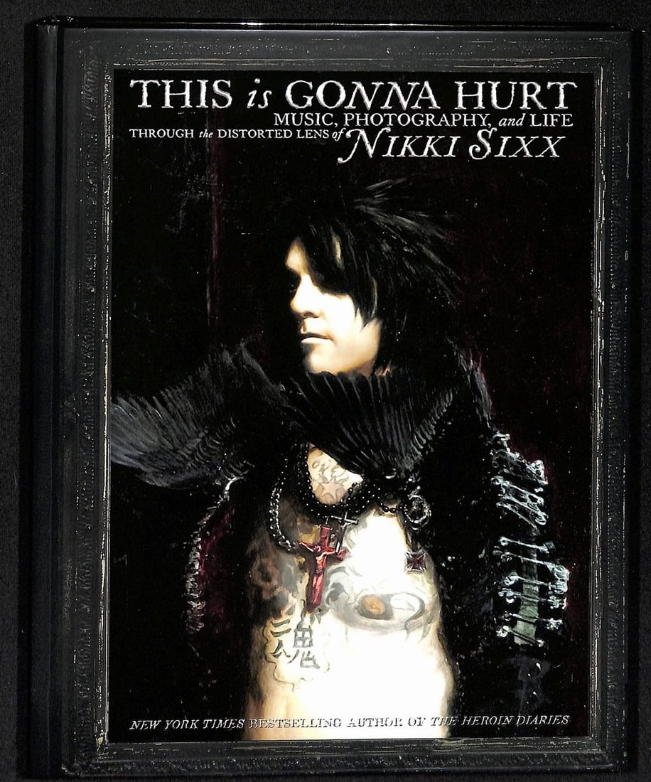 Nikki Sixx Signed/ Autographed "This is Gonna Hurt" Book Motley Crew JSA 201673: Nikki Sixx Signed/ Autographed "This is Gonna Hurt" Book Motley Crew JSA 201673 Signed by Nikki Sixx, the bassist and primary songwriter of M?tley Cr?e, this book "This Is Gonna Hurt" offers a unique 