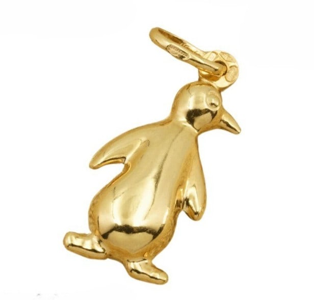 Penguin Bird 18k Yellow Gold UnoAErre Pendant Charm Italian Jewelry: Penguin Bird 18k Yellow Gold UnoAErre Pendant Charm Italian Jewelry Item Specifics: Pendant Shape: Penguin Occasion: Anniversary Birthday Christening Christmas Confirmation/Communion Engagement Gradua
