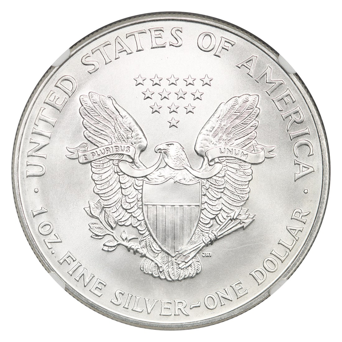 1999 $1 Silver Eagle NGC MS70 - Silver Eagles - 4