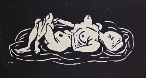 Yorozu Tetsugoro Woodblock Print Sleeping Person Rare Japanese Modern Art: Yorozu Tetsugoro Woodblock Print Sleeping Person Rare Japanese Modern Art Item Specifics: Artist: Yorozu Tetsugoro Subject: Sleeping Person Material: Woodblock Print on Paper Style: Japanese Year Of P