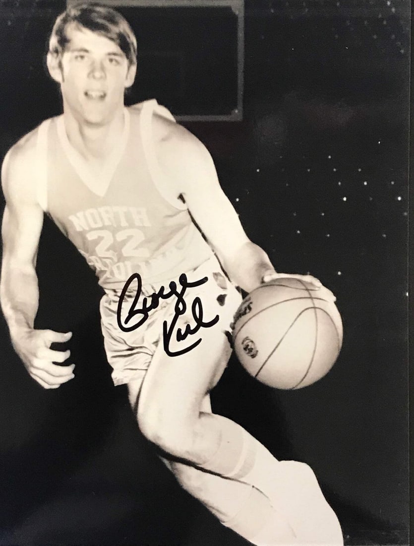 George Karl Autographed Photo Basketball 8x10 From North Carolina: George Karl Autographed Photo Basketball 8x10 From North Carolina Signed 8x10 photo of George Karl in black sharpie, showcasing his likeness on high-quality paper. This unique piece bears the