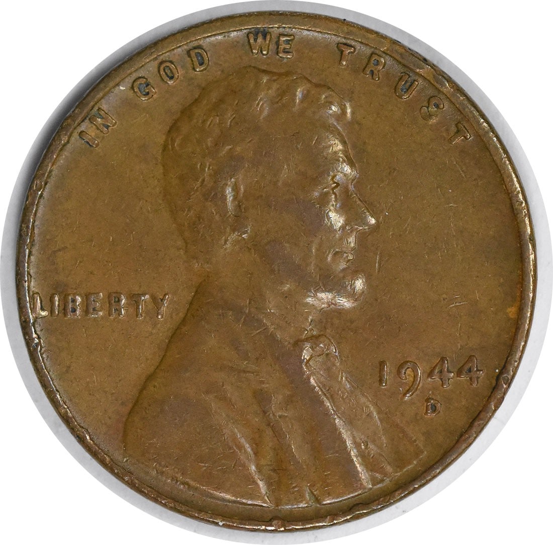 S Lincoln Cent OMM 1944-D/ 1 FS-511 EF Uncertified: S Lincoln Cent OMM 1944-D/ 1 FS-511 EF Uncertified EF Uncertified 1944-D Lincoln Cent OMM, featuring the iconic design by Victor David Brenner, showcases its crisp details and well-preserved condition