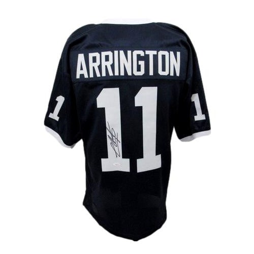 Auto Signed By LaVar Arrington Custom Blue Penn State Football Jersey JSA: Auto Signed By LaVar Arrington Custom Blue Penn State Football Jersey JSA Signed by LaVar Arrington, this custom blue Penn State football jersey boasts the unmistakable touch of a legendary athlete. F