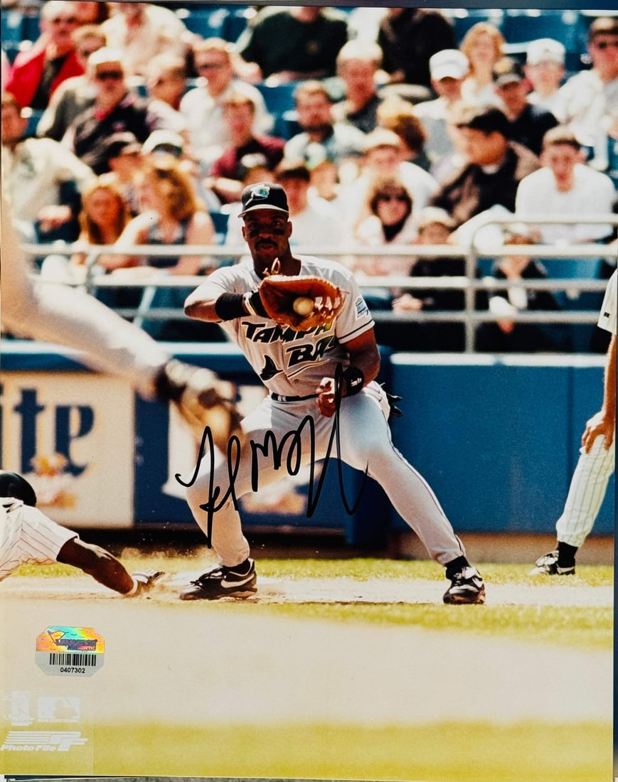 Fred McGriff Autographed 8X10 Baseball Photo (Fanatics) (1 of 1)