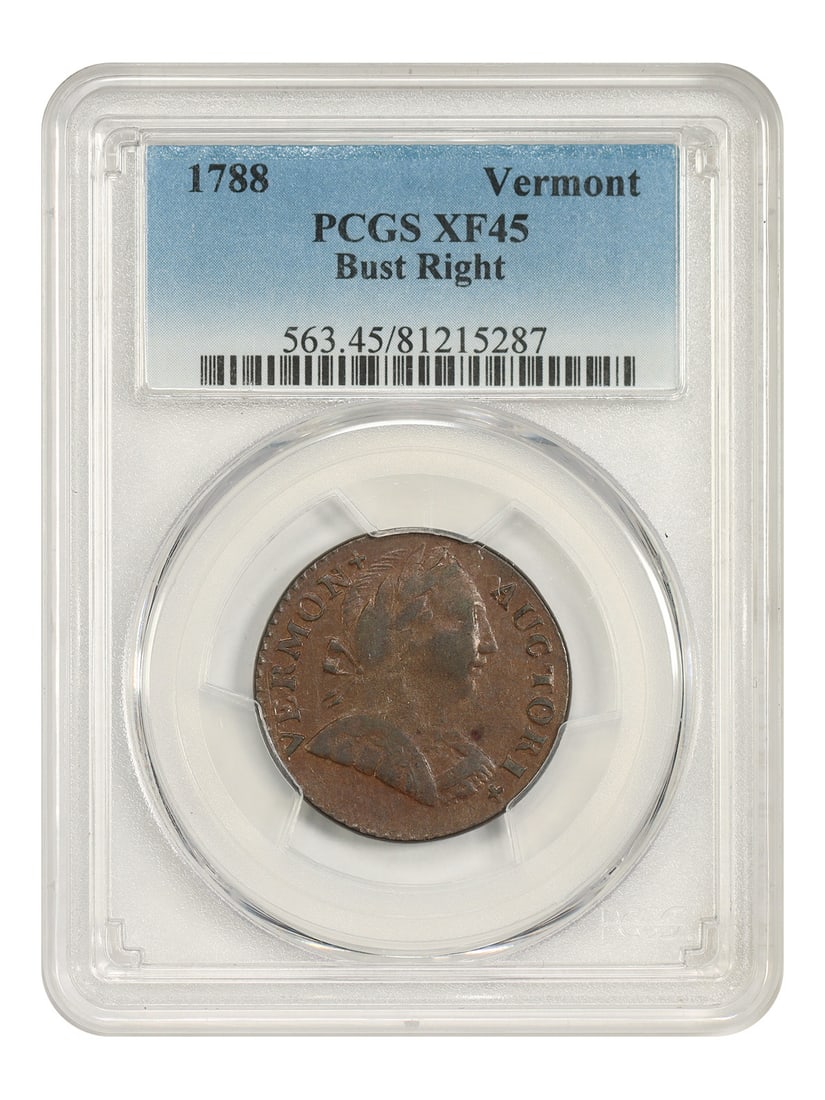1788 Vermont PCGS XF45 (Bust Right) - Colonials (1 of 4)