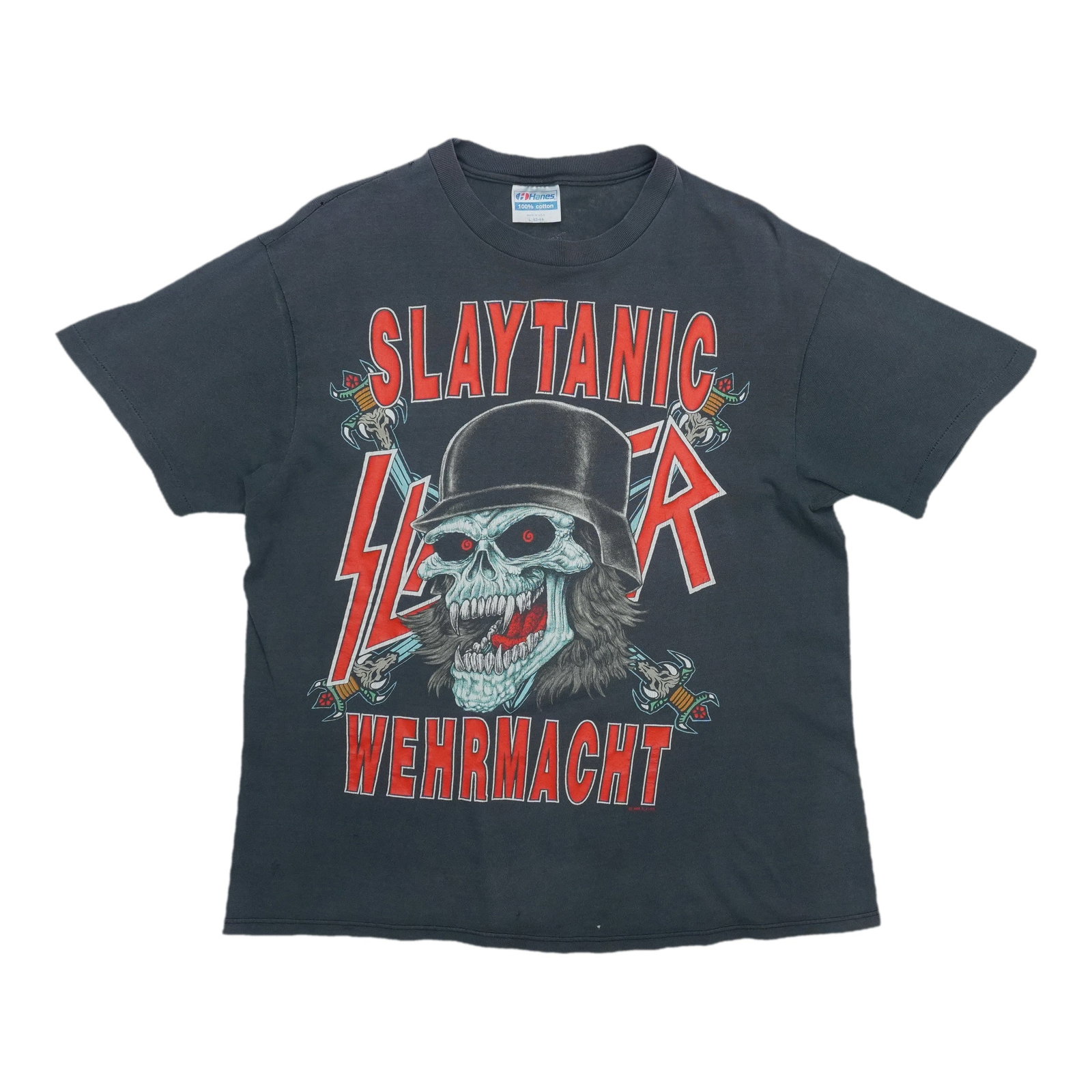 1989 Slayer South Of Heaven World Sacrifice Tour Shirt (1 of 9)