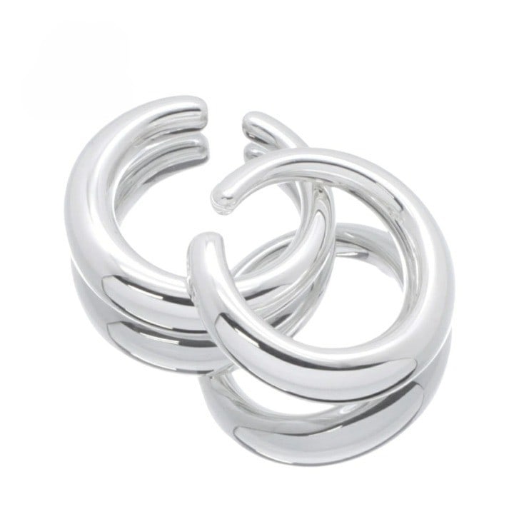 Sterling Silver Ear Cuff Excellent Condition 925 By Georg Jensen (1 of 5)