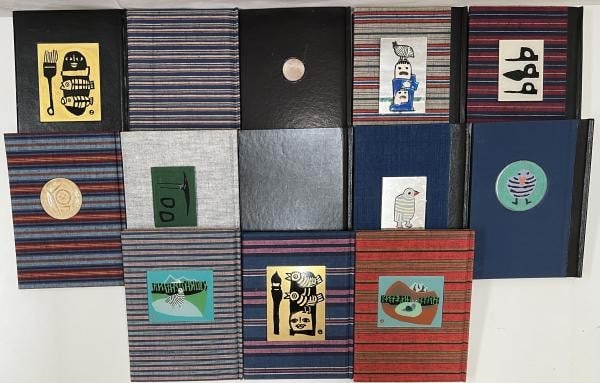 Umetaro Azechi Collected Works Deluxe Ltd 60 Woodblock Print Book Set Vols 1 13 (1 of 1)