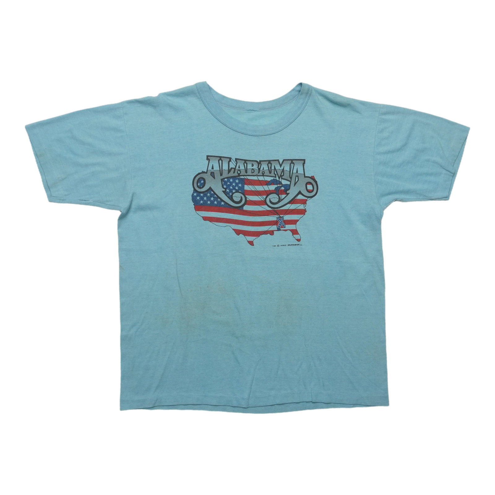 Mountain music tour shirt from Alabama 1982: Mountain music tour shirt from Alabama 1982 Authentic Alabama mountain music tour shirt from 1982, featuring the band's iconic style and design. This vintage tee has been carefully preserved to retain