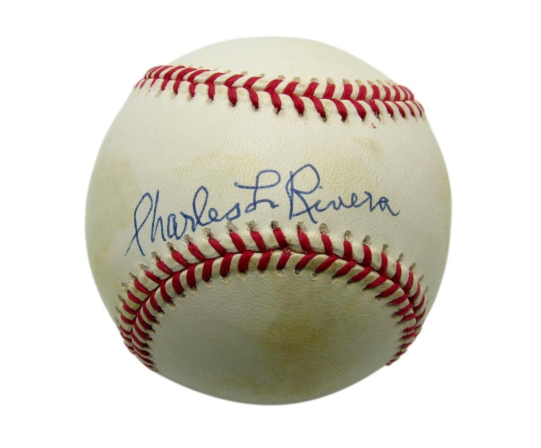 Negro league baseball signed charlie rivera cubans new york oal psa dna: Negro league baseball signed charlie rivera cubans new york oal psa dna Item Specifics: Sport: Baseball Product: Ball Original/Reprint: Original Autograph Authentication: PSA/DNA Team: New York Cubans